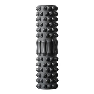 MICHAEL FITNESS 麥克健身 瑜珈柱 月牙短款, 高硬度深層按摩, 有效承重可達200KG, EVA環保材質, 黑色, 30 x 6.5cm, 1個