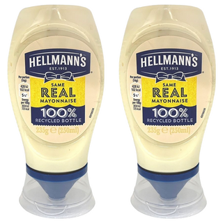 HELLMANN'S 美乃滋 經典原味，使用非關籠雞蛋, 250ml, 2瓶