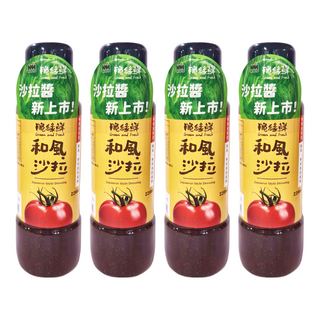 KOKUMORI 穀盛 和風脆綠鮮沙拉醬, 220ml, 4瓶