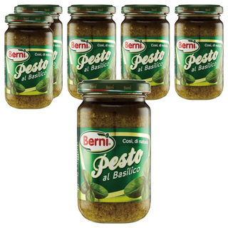 Berni 義大利羅勒青醬, 195g, 6罐