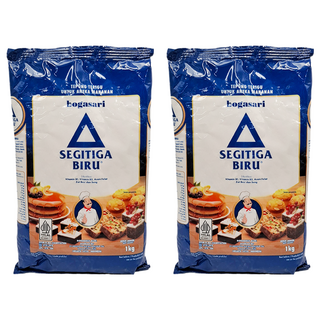 Indofood 小麥麵粉 SEGITIGA BIRU Tepung Terigu, 1kg, 2包