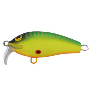 Strike Pro WD-015 胖胖貓 木製 小胖子 Fat Cat 根釣 5.5cm 10.7g 泳層0.5M 上浮, A17S, 1個