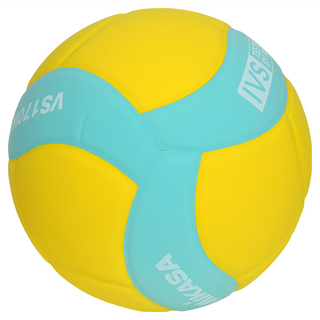 Mikasa Sports VS170W螺旋型EVA排球, MKVS170W-Y-G, 1顆