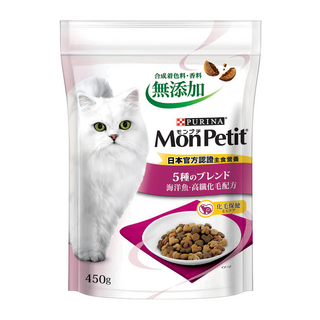 MonPetit 貓倍麗 成貓用 乾糧 高纖化毛 450g, 1包