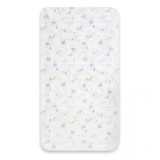 奇哥 悅讀比得兔床包 床墊包覆 13cm, 藍色, 1個