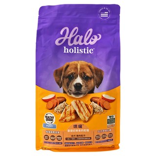 Halo 嘿囉 幼犬用配方飼料 1.59kg 有益生菌, 雞肉, 1袋