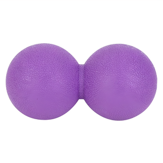 按摩球 Y140 2個, 雙球紫, 1組