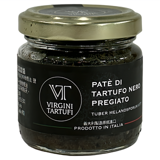 VIRGINI TARTUFI 珍貴黑松露濃醬, 80g, 義大利原瓶進口, 1罐