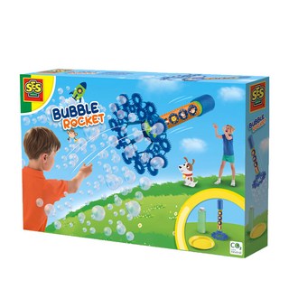 荷蘭SES 泡泡水玩具 四歲以上, 飛行火箭泡泡 多色, 1組