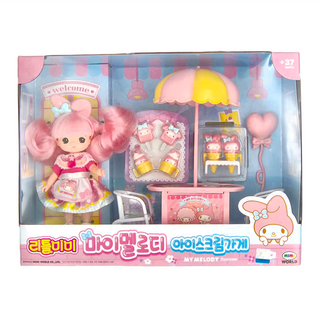 Sanrio 三麗鷗 迷你小MIMI 美樂蒂冰淇淋鋪, 美樂蒂 粉紅色, 1個