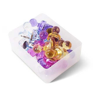 Magpia 跳棋型磁鐵 MNMH 中 21mm, 多色, 20個