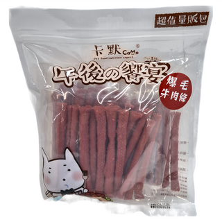 CaMo 卡默 爆毛牛肉條量販包, 牛肉, 600g, 1包