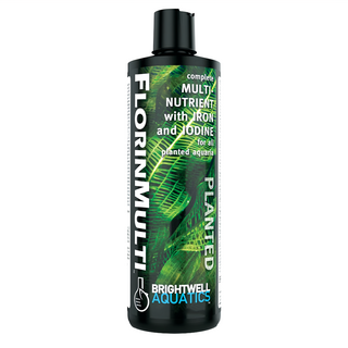 Brightwell Aquatics 高濃度液肥添加液, 適用於所有水生植物水族箱, 含有鐵和碘, 500ml, 1瓶