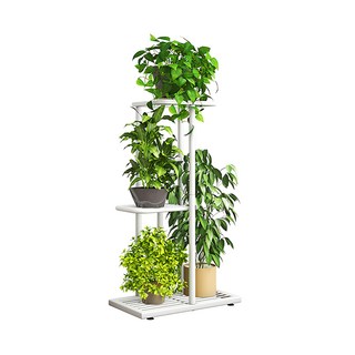 FAmILyLIFE 生活 工業風置物花架 A-277-W 41.3 x 22.2 x 55.6cm 1180g, 淨白色, 3層