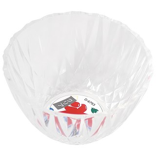 PEARL LIFE 珍珠金屬 日本製 刨冰杯 D-6793, 透明色, 1個