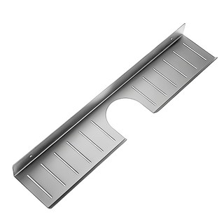 小麥購物 免打孔洗漱台置物架 U型 灰色 浴室收納好幫手, 60 x 11 x 3.5cm, 1個