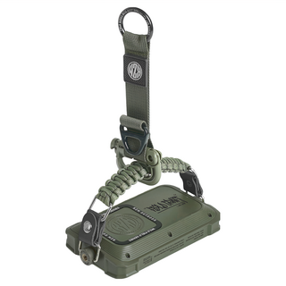 KZM OUTDOOR 工業風多功能戰術扣, 5.5 x 16 x 1cm, 軍綠色, 1個