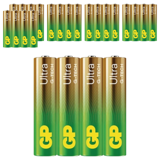 GP Batteries 超霸 Ultra 4號特強鹼性電池, 4顆, 6組