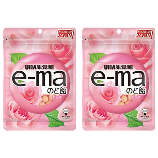 e-ma 糖 玫瑰味 50g, 2包