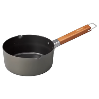 CB JAPAN COPAN系列 IH爐迷你牛奶鍋 時尚灰 16cm, 1個