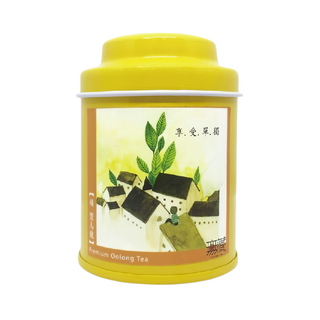 無藏茗茶 阿里山故事茶 精製烏龍 小茶罐, 真空包裝保持新鮮, 優雅茶罐方便隨身攜帶, 搭配糕點享用, 18g, 1罐
