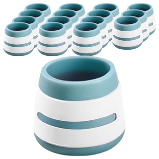 小麥購物 桌椅防滑墊 G105 藍撞白 30g, 16個