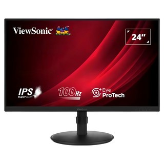 ViewSonic 優派 24型 人體工學設計多角度旋轉螢幕, 60.5cm, VG2408