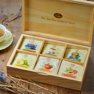 Magnet 曼寧 饗宴茶禮 附提袋 ..., 有機皇家錫蘭紅茶 x 8包 + 有機經典伯爵茶 x 8包 + 有機經典綠茶 x 8包 + 有機清檸康福茶 x 8包 + 有機蜜蘋舒緩茶 x 8包 + 有機蜜桃國寶茶 x 8包, 1盒