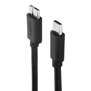 UniSync Type-C 轉 Micro B 公 USB3.0 外接硬碟高速傳輸線 1M, 1條