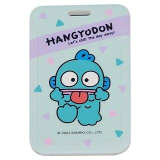 HANGYODON 人魚漢頓 三麗鷗抽取式卡夾組 證件卡夾 交通卡夾, 漢頓, 1個, 12.2x15cm