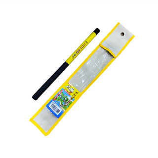 gamakatsu 小丸子手竿 溪流竿, UK8016 吉祥物, 5節 2.4m, 1支, 黃色