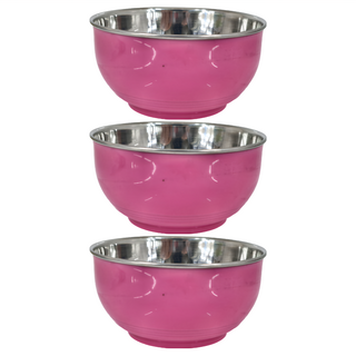 GOZENBO 御膳坊 304兒童隔熱碗 3件組, 馬卡龍, 1組