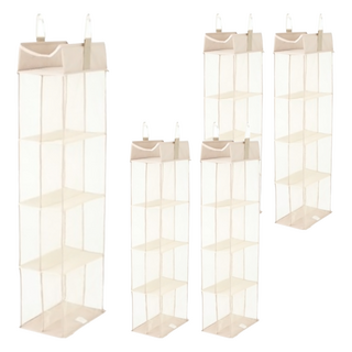 comet 包包收納掛袋 8格, 米色, 5個