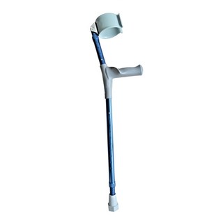 感恩使者 前臂拐杖 工學握把 81 x 18cm 右手用 120~168cm適用 900g, 藍色, 1支
