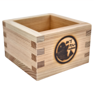 YOUBI 用美 檜木縁起枡 酒枡杯 鯛 日本製 檜木無塗裝, 長8.3 × 寬8.3 × 高5.3cm 內徑4 × 4 × 深4.3cm, 1個