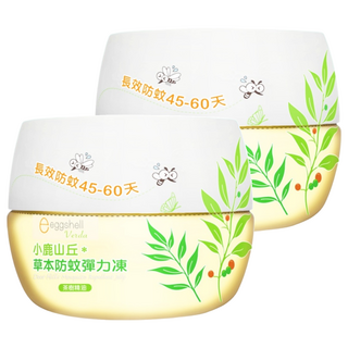 eggshell Verda 小鹿山丘 草本防蚊彈力凍 萃取茶樹精油, 250g, 2罐