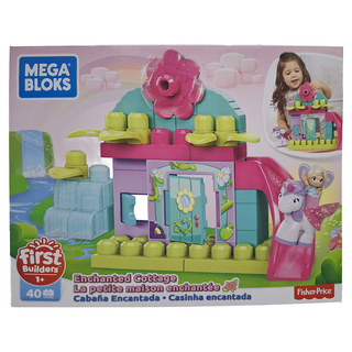 費雪美高魔法小屋, 40塊積木 First Builders 1+, 1盒, Multicolor