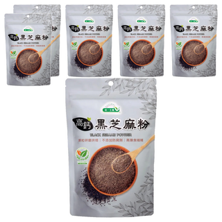 統一生機 高鈣黑芝麻粉, 300g, 6包