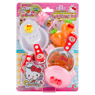 Hello Kitty 凱蒂貓 迷你廚房系列鍋物組 20 x 28.5 x 6cm 凱蒂貓 1組