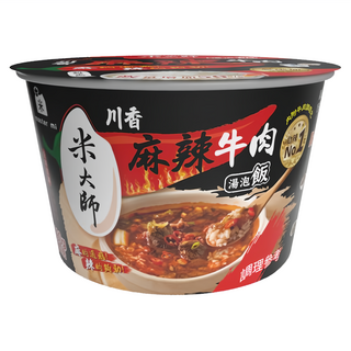 master mi 米大師 湯泡飯 川香麻辣牛肉, 230g, 1個