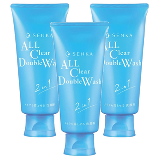 SENKA 專科 超微米洗卸兩用潔淨乳, 120g, 3條