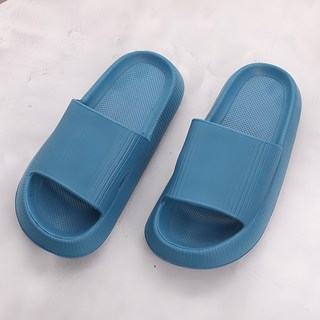 TAY SONG 太松 知性休閒厚底拖鞋, EVA材質, 42~43, 藍色