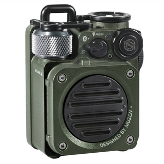 MUZEN Wild Mini 戶外越野防水藍牙喇叭, MW-PVXI, 軍綠色