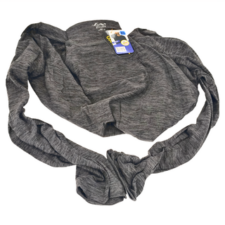 台灣 LUXURY 男款 陽離子發熱機能圓領衣, XL, 深色