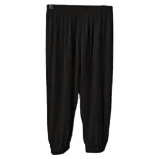 愛北鼻 莫代爾涼感防蚊褲，透氣舒適，有效防蚊，多色可選, 黑色, 1入