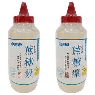 綠的宣言 蔗糖漿 100%天然蔗糖為原料, 500g, 2瓶