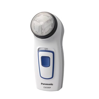 Panasonic 迷你輕巧 乾電池式 旅行/露營/隨身電動刮鬍刀 可拆式清潔, ES6500P-W, 單一顏色