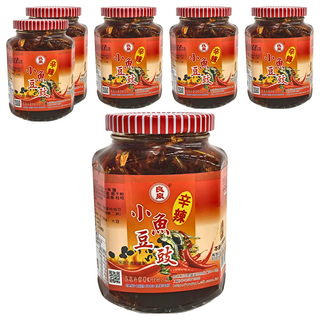 良泉 小魚豆鼓, 辛辣, 400g, 6罐