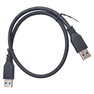 專業級 USB3.0 A公-A公 傳輸線 50cm 強效抗干擾 多重編織遮蔽結構, CVW-U3BAAPP050, 1條