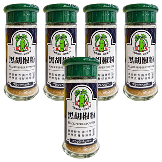 松井 黑胡椒粉 台灣產, 25g, 5瓶
